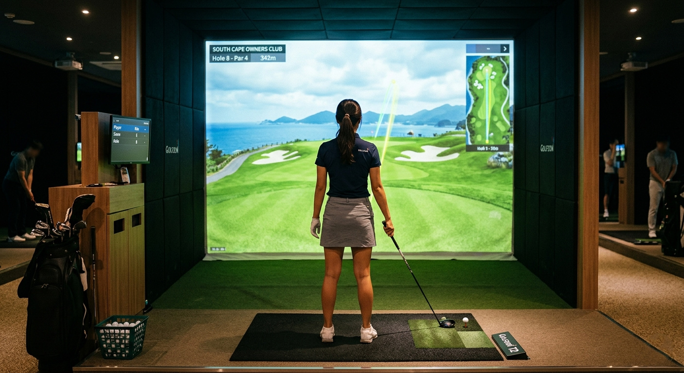 스크린골프 광고